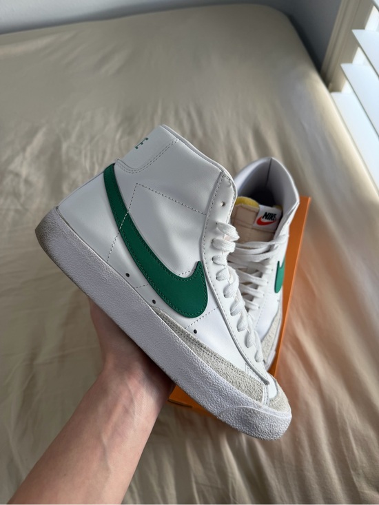 Nike Shoes - Nike Blazer Mid with Green Swoosh